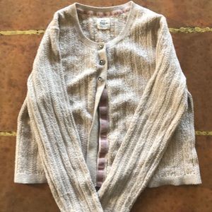 Gold cable knit mini boden sweater
